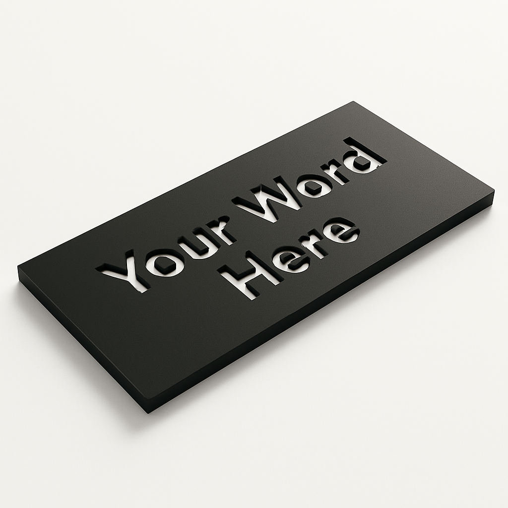 Name Stencil